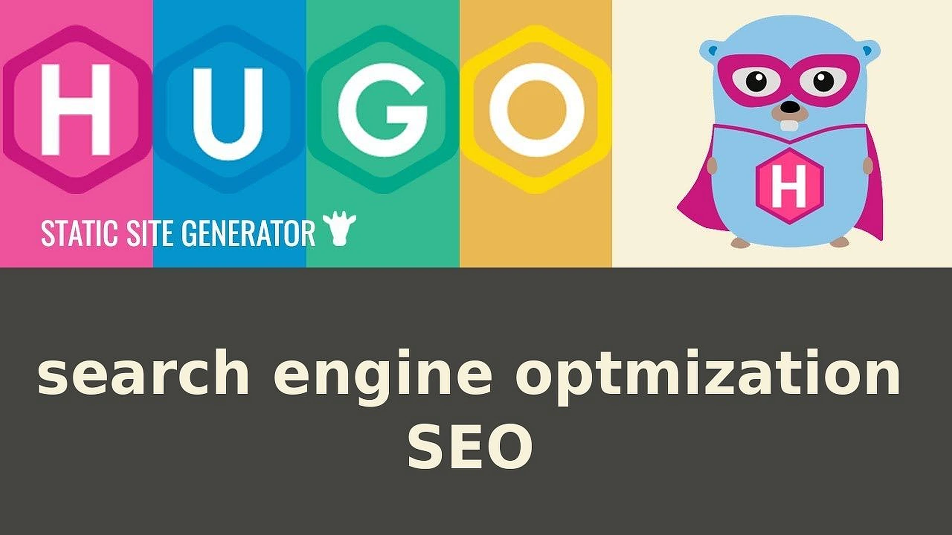 Hugo website SEO