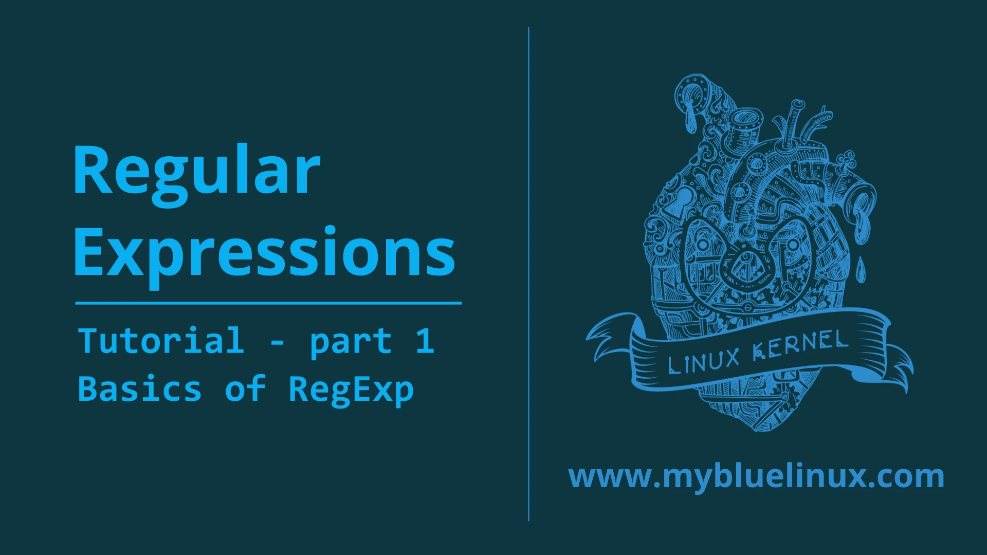 Regular Expressions Tutorial - part 1 - Basics of Regular Expressions